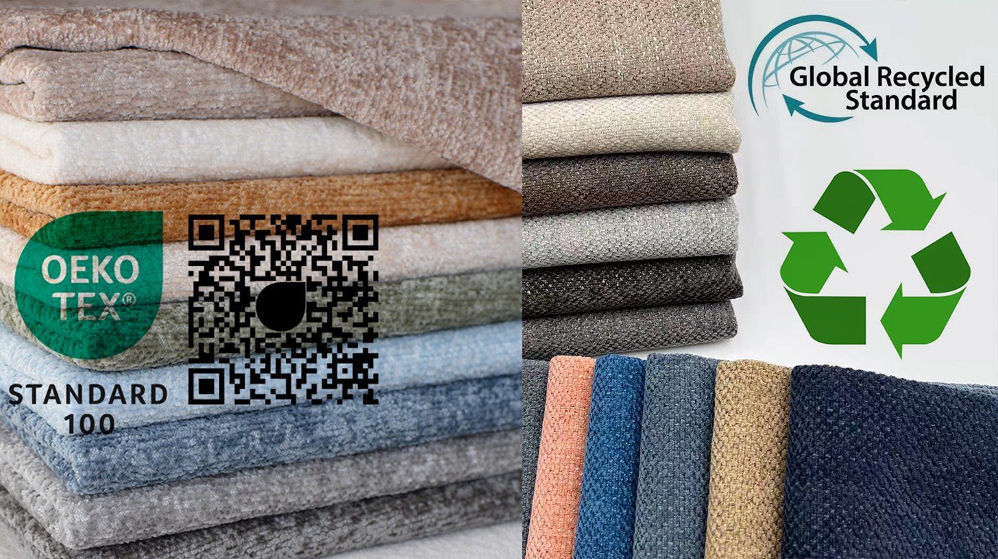 View of Sustainable Sofa Upholstery Fabrics - Haining Haida Warp Knitting Co.,Ltd